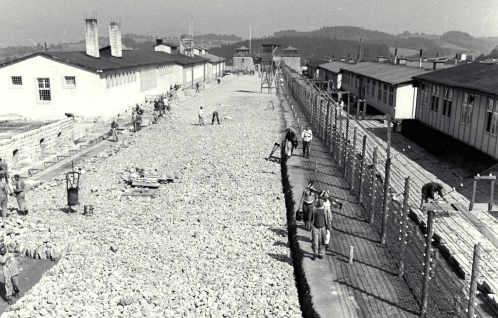 Forced to Toil and Build Their Own Camp - On the arrival of the first prisoners at Mauthausen on 8 August 1938