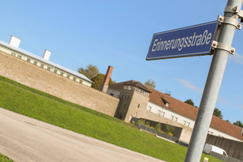 Bauarbeiten Zugangsbereich KZ-Gedenkstätte Mauthausen