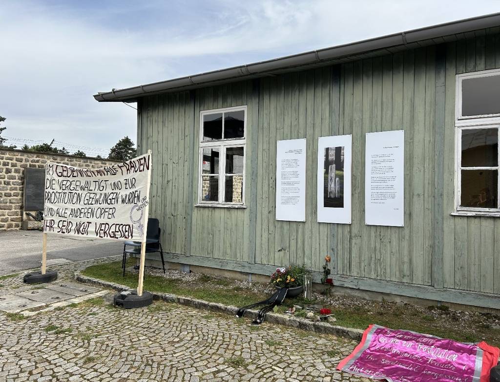 KZ-Gedenkstätte Mauthausen, Feministisches Frauengedenken im Rahmen der internationalen Befreiungsfeier, 5.5.2024 © KZ-Gedenkstätte Mauthausen / Nathalie Patricia Soursos