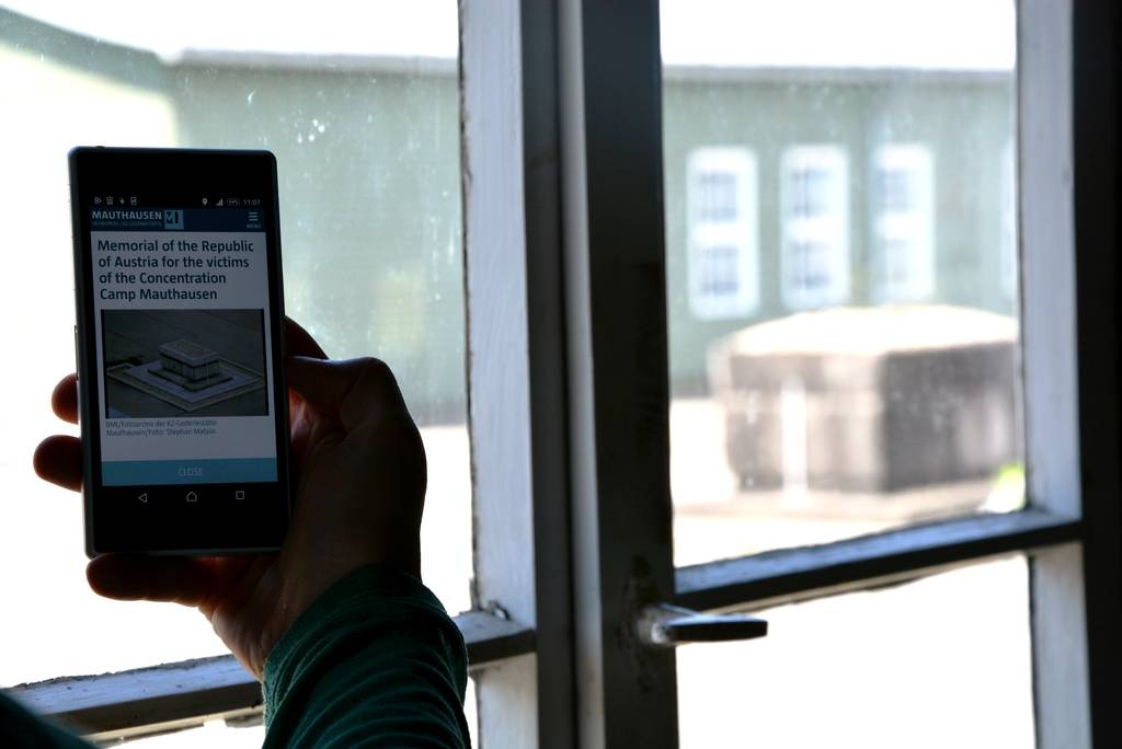 The app of the Mauthausen Memorial – the audio guide in the smartphone