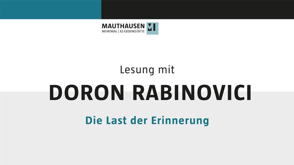 Lesung mit Doron Rabinovici: 