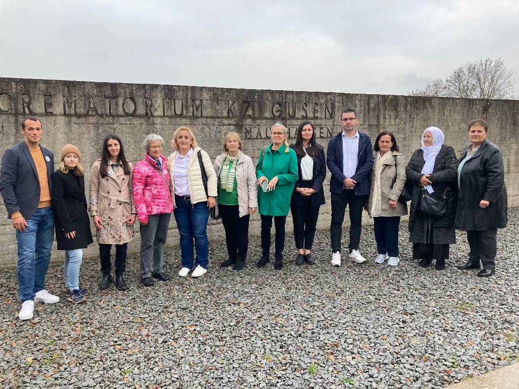 Besuch einer Delegation der Gedenkstätte Srebrenica
