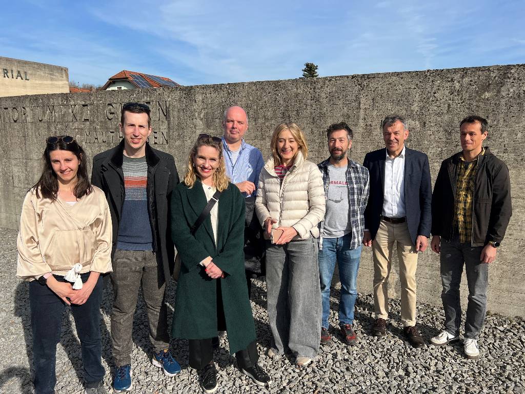 Besuch der KZ-Gedenkstätte Gusen im Rahmen der Neugestaltung des Gedenkorts Reichenau