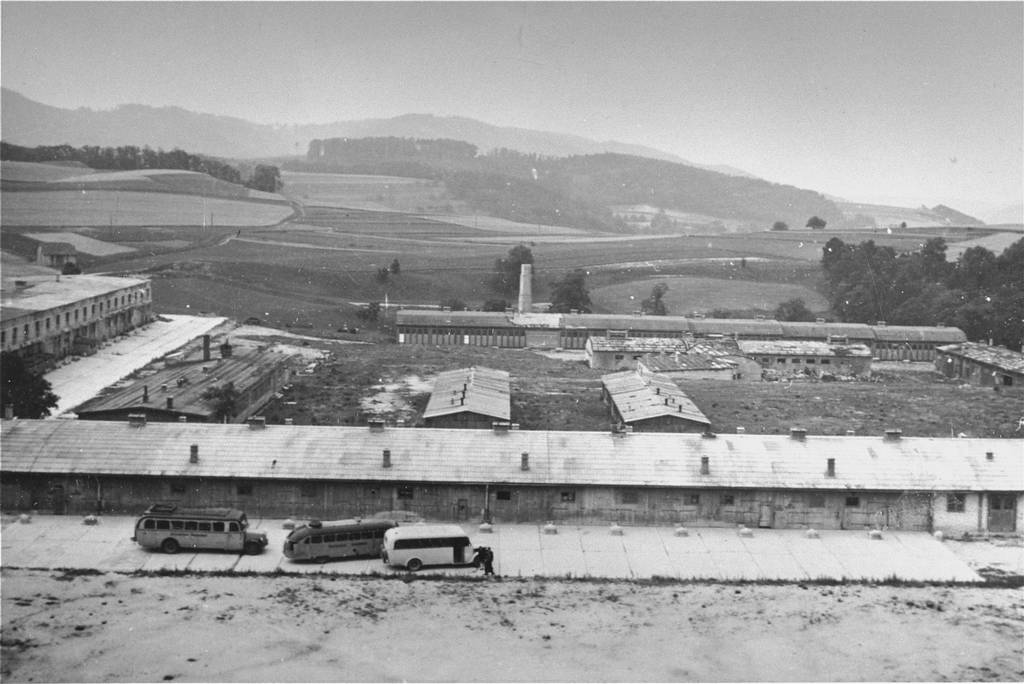 Das ehemalige Außenlager in Melk, Jänner 1948 (Fotograf/Fotografin unbekannt, USHMM)