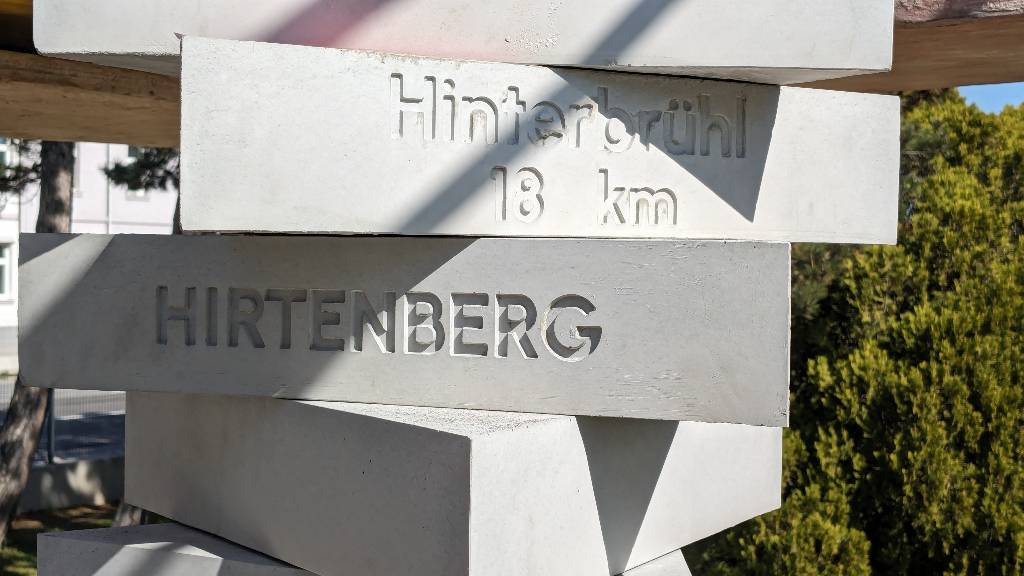 Enthüllung der Außenlager-Stele Hirtenberg