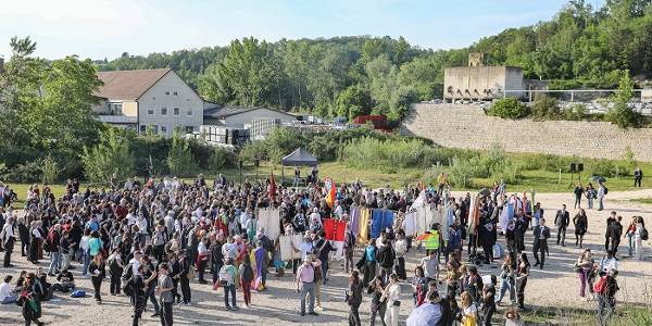 Gedenkfeier im ehemaligen KZ Gusen