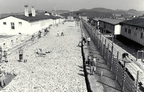 Forced to Toil and Build Their Own Camp - On the arrival of the first prisoners at Mauthausen on 8 August 1938