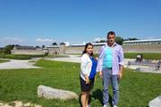 Visit by Manuela Horvath at the Mauthausen and Gusen Memorial (photo credits: Mautahusen Memorial)