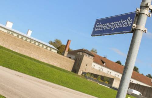 Bauarbeiten Zugangsbereich KZ-Gedenkstätte Mauthausen
