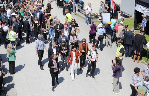 Internationale Befreiungsfeier an der KZ-Gedenkstätte Mauthausen, 11. Mai 2025