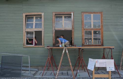 Internationales Jugendcamp in Mauthausen