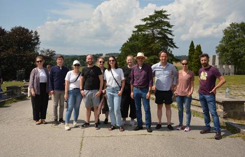 Delegation der Gedenkstätte Hadamar besucht KZ-Gedenkstätte Mauthausen