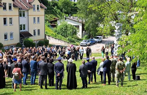 Gedenkfeier am Ort des ehemaligen KZ-Außenlagers Melk