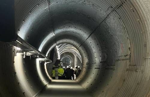 Gedenkrundgänge im Stollensystem „Bergkristall“