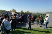 Visit by a group of 35 Roma from Burgenland and Vienna (photo credits: Mauthausen Memorial)