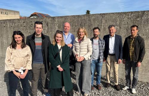 Besuch der KZ-Gedenkstätte Gusen im Rahmen der Neugestaltung des Gedenkorts Reichenau