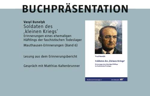 Buchpräsentation: Vasyl Bunelyk - Soldaten des ‚kleinen Kriegs‘