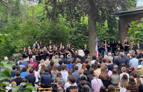 Gedenkfeier an der KZ-Gedenkstätte Melk