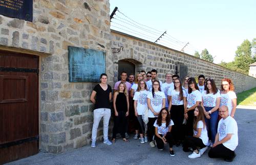 Playing an active role in commemoration: international youth gathering at Mauthausen