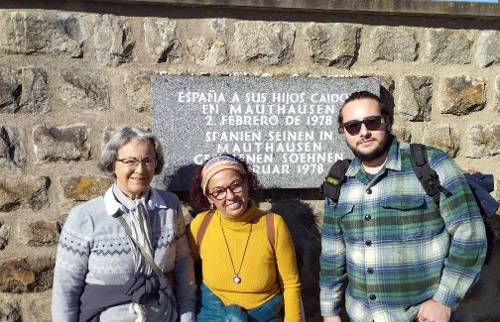 Angehörige von Antonio Hidalgo Moreno besuchten Gedenkstätten Mauthausen und Gusen