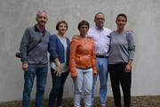 Visit by relatives of Salvador Olivé Saperas (photo credits: Mauthausen Memorial)